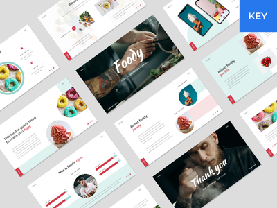 Foody - 食品主题演讲模板(Foody - Food Keynote Template)