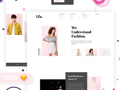 时装代理网站(Fashion Agency Web)