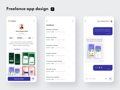 自由应用程序设计(Freelance app design)