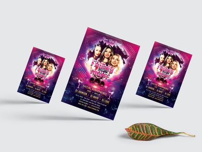 周五晚会传单(Friday Night Party Flyer)