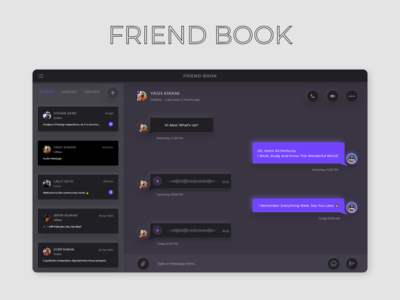 朋友书(Friend book)