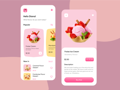 送餐移动应用程序设计(Food Delivery Mobile App Design)