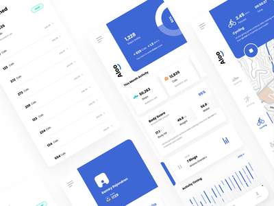 健身 UI 套件(Fitness UI kit)