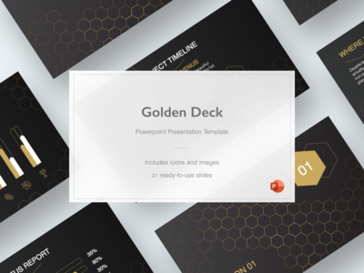 Golden - 终极演示模板(Golden - Ultimate Presentation Template)