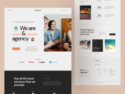 创意机构网站(Creative Agency Website)