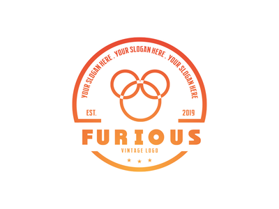 愤怒的标志设计(Furious Logo Design)