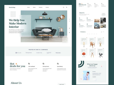免费赠品 - 网站登陆页面设计(Freebie - Website Landing Page Design)