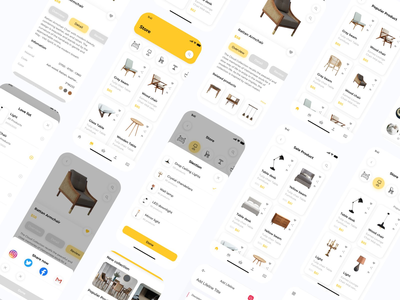 Furni 应用程序 UI 工具包 #3(Furni App Ui Kit #3)