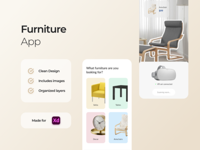 家具VR应用(Furniture VR App)