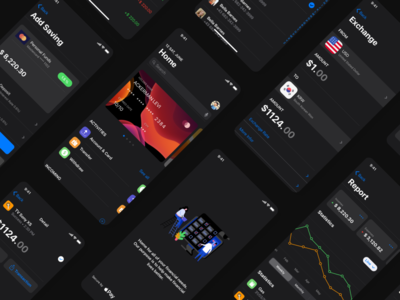 Deep - Finance App UI Kit #2(Deep - Finance App UI Kit #2)