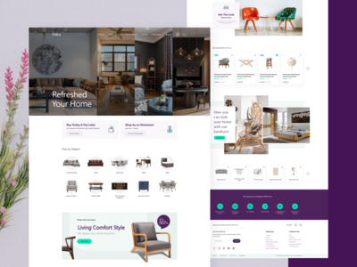 在线家具销售网站(Online Furniture selling Website)