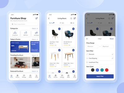家具 iOS 应用(Furniture iOS App)