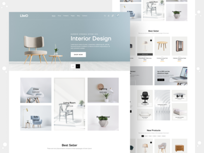 室内家具网站(Interior Furniture Website)