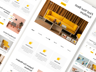 家具电子商务网站(Furniture eCommerce Website)