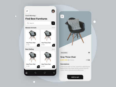 电商家具App(E-commerce Furniture's App)