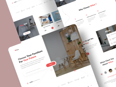 家具店 - 登陆页面(Furniture Store - Landing Page)