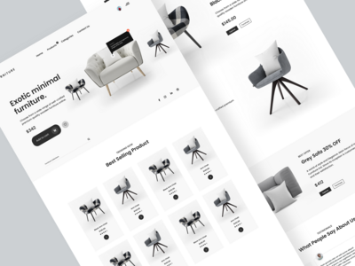 家具电商网站设计(Furniture e-commerce website Design)