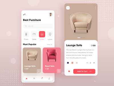 家具移动应用程序(Furniture Mobile App)
