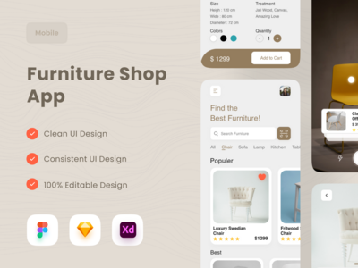 家具店应用程序(Furniture Shop App)