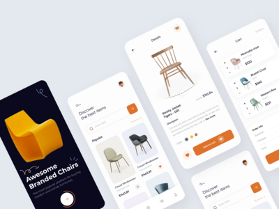 家具店应用程序（电子商务）(Furniture Shop App (E Commerce))