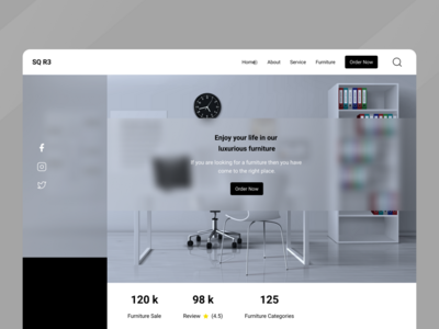 家具店页面(Furniture Shop page)