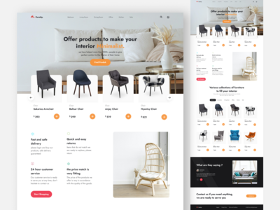 Furnity - 家具和市场的探索设计(Furnity - Exploration design for furniture and marketplace)