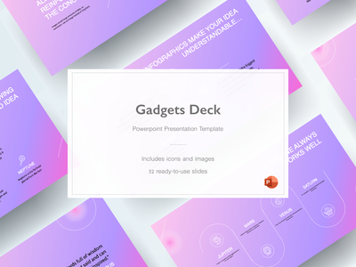 小工具 - 终极演示模板(Gadgets - Ultimate Presentation Template)