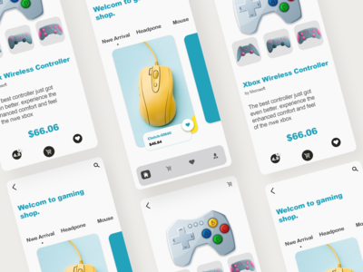 适用于 iOS 的 Gadgets Shop 应用程序概念(Gadgets Shop App Concept For iOS)