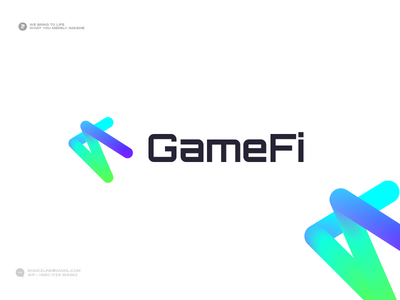 现代 G 字母标志 - 游戏标志 - GameFi 标志(Modern G Letter Logo - Game play Logo -  GameFi Logo)