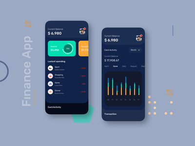 Finace App Mobile UI Kit Basic(Finace App Mobile UI Kit Basic)