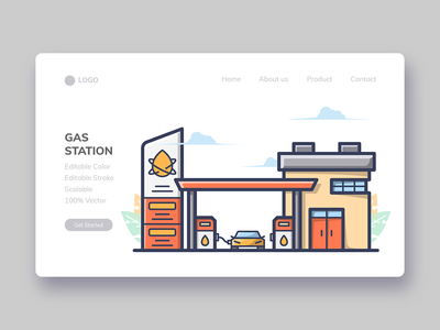 加油站(Gas Station)