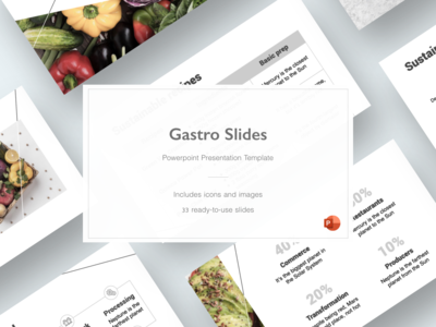 Gastro - 终极演示模板(Gastro - Ultimate Presentation Template)