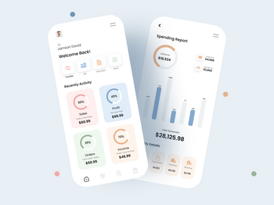 金融App UI设计(Finance App Ui Design)