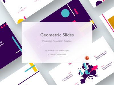 几何幻灯片 - 终极演示模板(Geometric Slides - Ultimate Presentation Template)