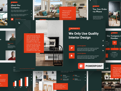 Gerardo - 室内设计 PowerPoint(Gerardo - Interior Design PowerPoint)