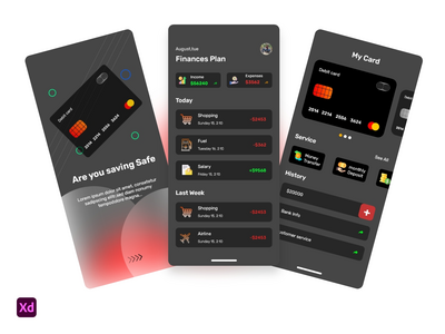 金融银行应用程序设计(Finance Banking App Design)