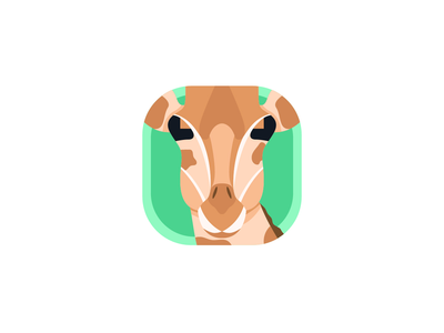 长颈鹿应用程序图标(Giraffe app icon)