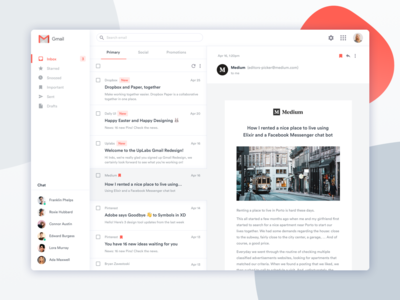 Gmail 重新设计(Gmail Redesign)