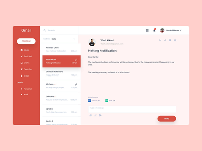 Gmail 重新设计(Gmail re-design)