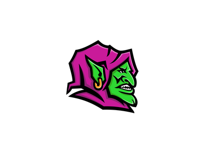 地精头吉祥物(Goblin Head Mascot)