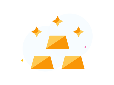 金条图标(Gold bar icon)