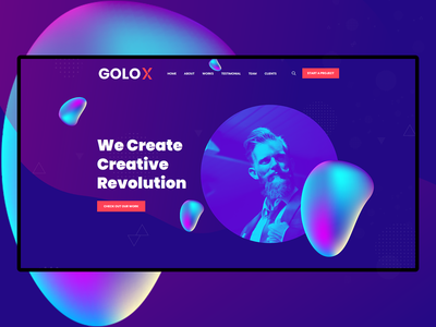 Golox - 创意代理和数字网络代理多用途(Golox - Creative Agency & Digital Web Agency Multipurpose)