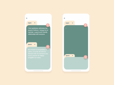 谷歌翻译重新设计(Google Translate Redesign)
