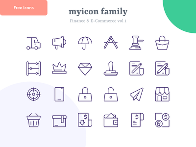 金融图标 |我的图标(Finance Icon | myicon)