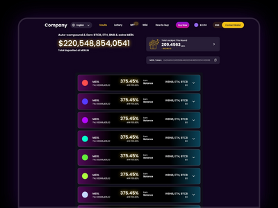 财务登陆页面(Finance landing page)