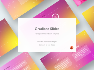 渐变 - 终极演示模板(Gradient - Ultimate Presentation Template)