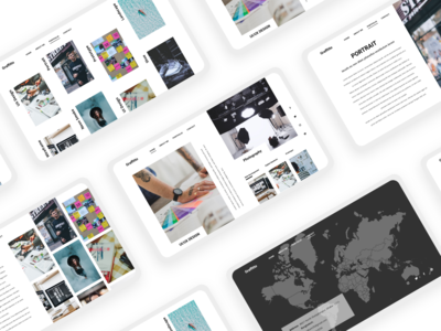 涂鸦网站设计(Grafitto Website Design)