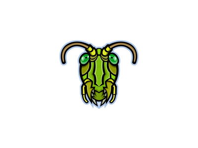 蚱蜢头吉祥物(Grasshopper Head Mascot)