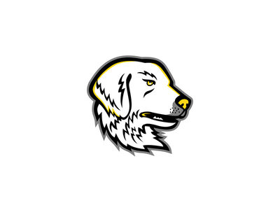 伟大的比利牛斯犬吉祥物(Great Pyrenees Dog Mascot)