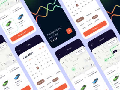 乘车共享移动应用程序(Ride Sharing Mobile app)